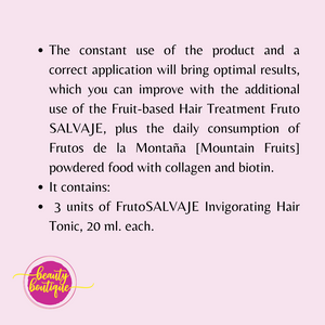 Fruto Salvaje Invigorating Hair Tonic.