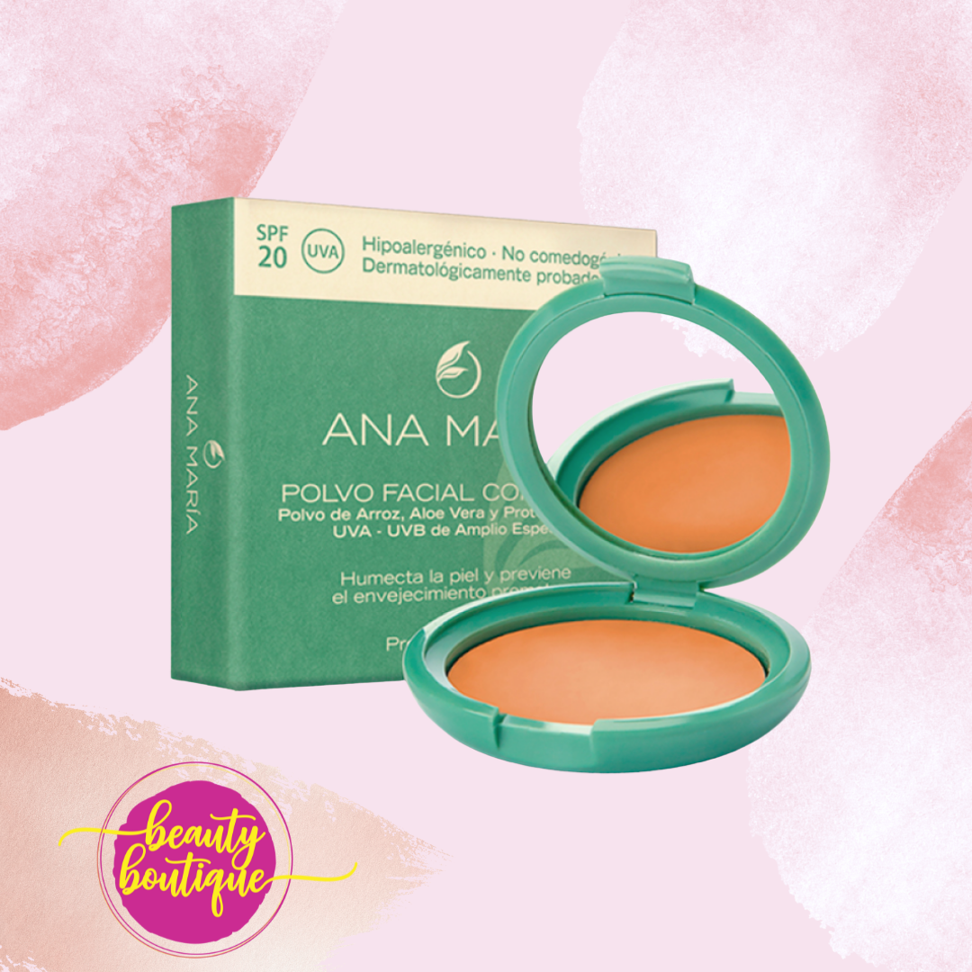 Ana Maria Compact Face Powder (Cocoa)